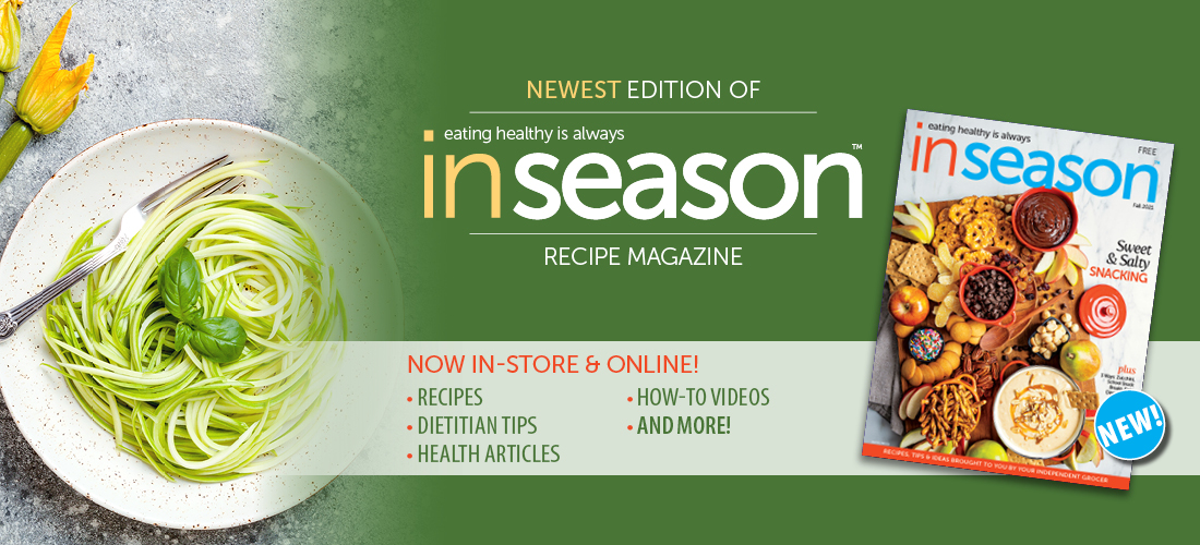 Inseason Recipe Magazine