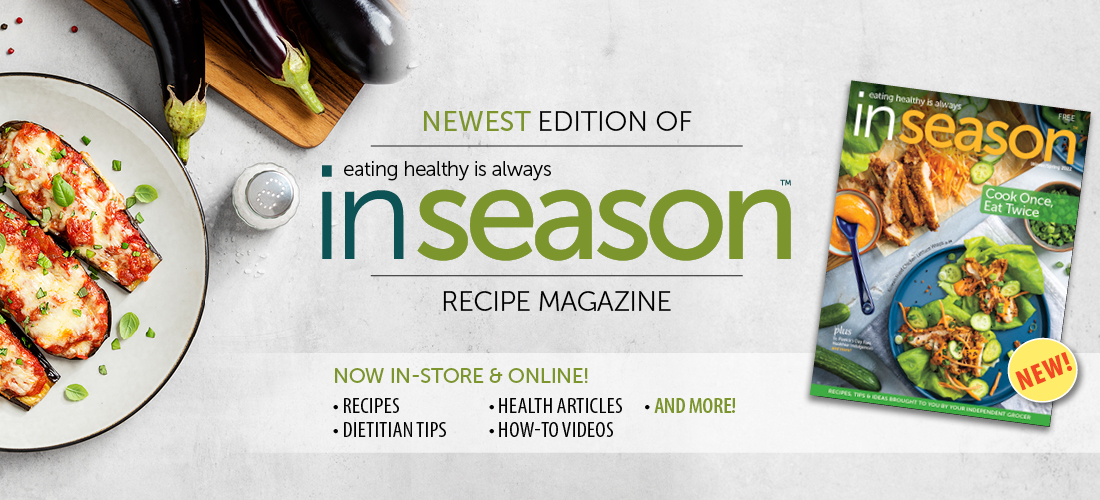 Newest Edition of InSeason Recipe Magazine