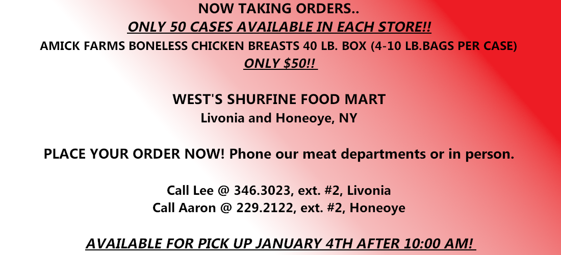 West's Shurfine The official site of West's Shurfine Livonia